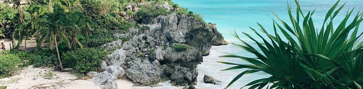 Strand in Mexiko
