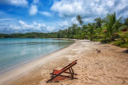 Bucht in Thailands Insel Ko Samet