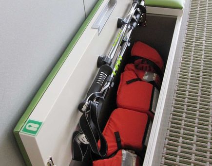 Ausrüstung in der Suite - Hanseatic Nature