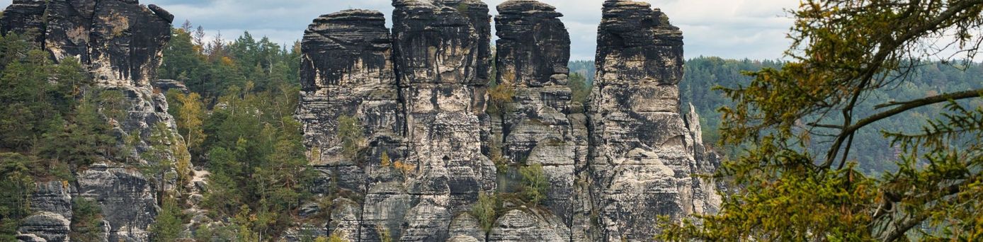 Das Elbsandsteingebirge gehört zur Sächsischen Schweiz
