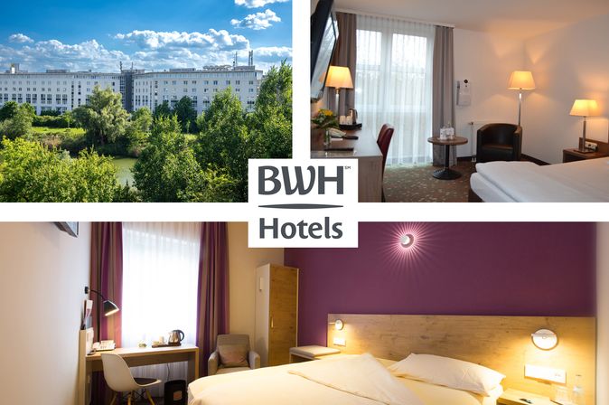 Collage aus Bildern der BWH Hotels