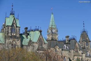 Historische Häuser in Ostkanada