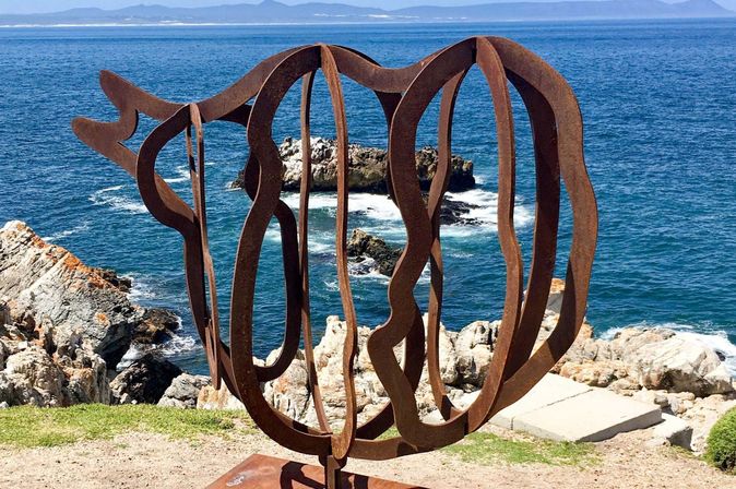 Skulptur in Hermanus in Südafrika