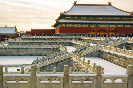 Historisches Gebäude in Peking