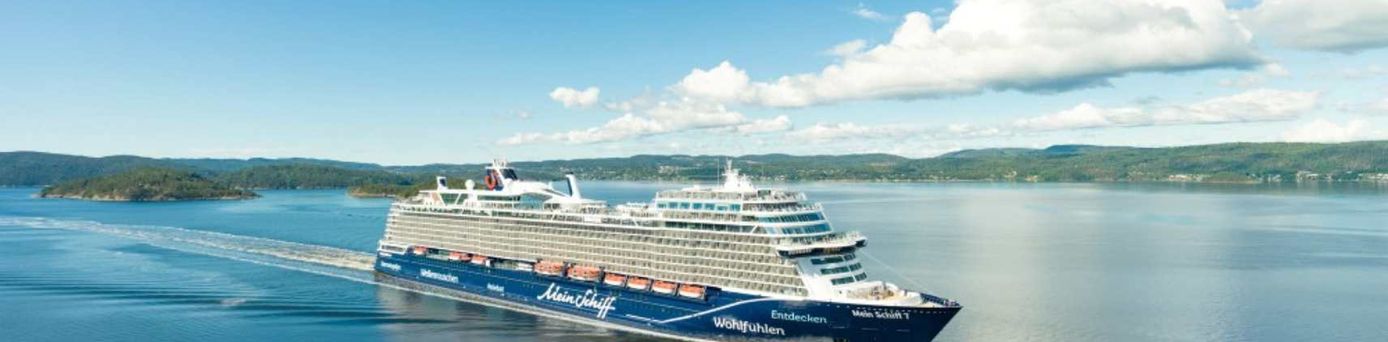Mein Schiff 7: beliebtestes Kreuzfahrtschiff bei Lufthansa City Center. © TUI Cruises