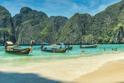 Bucht in Thailands Insel Ko Phi Phi