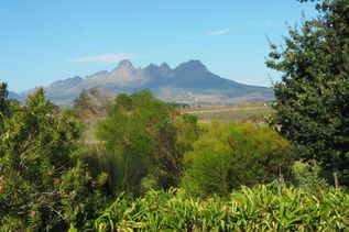 Landschaft mit Berg in Südafrika