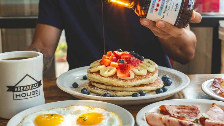 Amerikanisches Frühstück