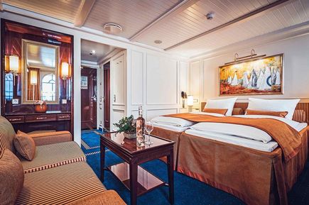 Kabinen der Kategorie B auf Sea Cloud Spirit