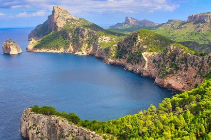 Felswände, Berge und Nordküste Mallorcas