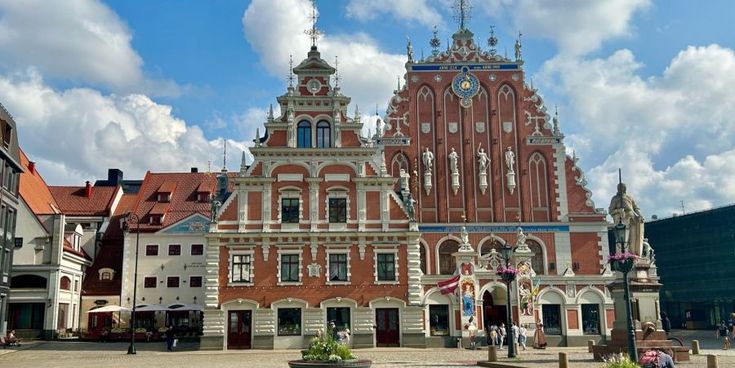 Riga Jugendstilviertel nahe Altstadt