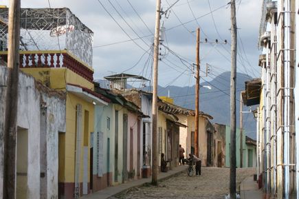 Alte Häuser in der Altstadt von Trinidad auf Kuba