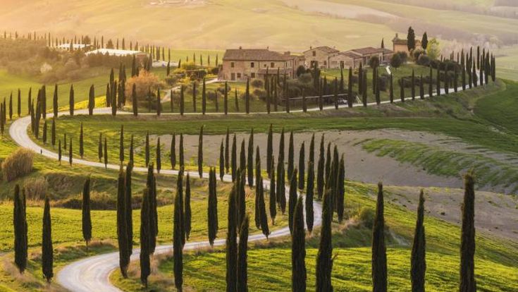 Landschaft in der Toskana