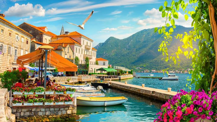 Bucht von Kotor in Montenegro