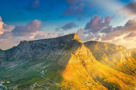 Südafrika Tafelberg in Kapstadt