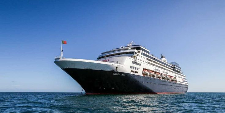 MS Vasco da Gama im Meer: Ansicht von vorne