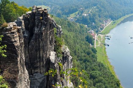 Das Elbsandsteingebirge gehört zur Sächsischen Schweiz