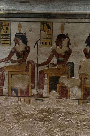 Tempel bei Luxor in Ägypten