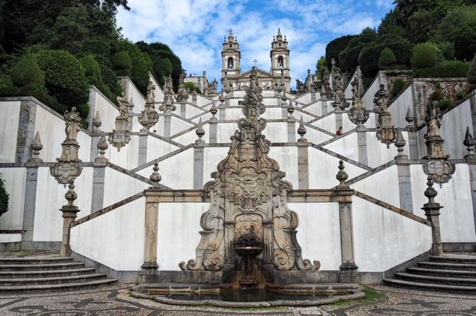 Kirche Bom Jesus do Monte, ein römisch-katholisches Heiligtum in Braga in Nordportugal