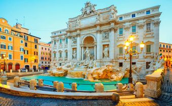 Rom Trevi-Brunnen
