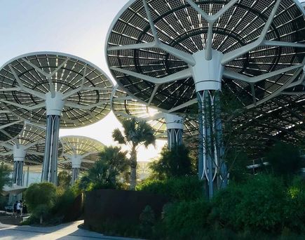 Gelände der EXPO2020 in Dubai