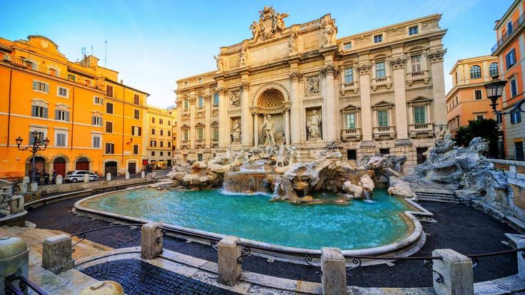 Trevi Brunnen in Rom