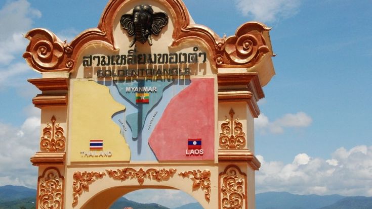 Grenzregion zu Thailand und Myanmar