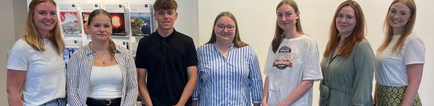 In der Ausbildung bei Lufthansa City Center