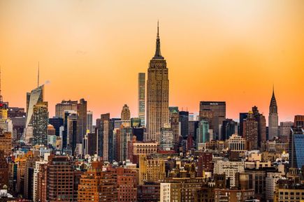 Skyline Blick auf New York Manhattan