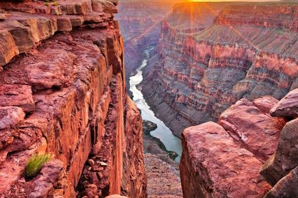 Sonnenuntergang an der Golden Gate Bridge in San Francisco