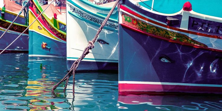 Fischkutter im Hafen von Marsaxlokk