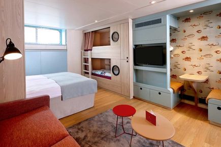 Familienkabine auf der A-ROSA SENA