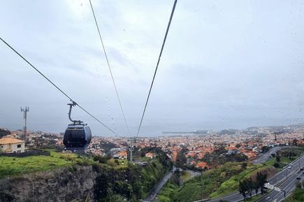 Seilbahn nach Funchal, Madeira