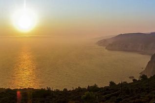 Sonnenuntergang auf Zakynthos