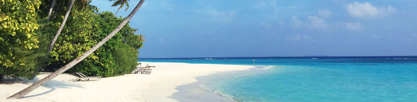 Strand der Insel Mauritius (Indischer Ozean in Afrika)
