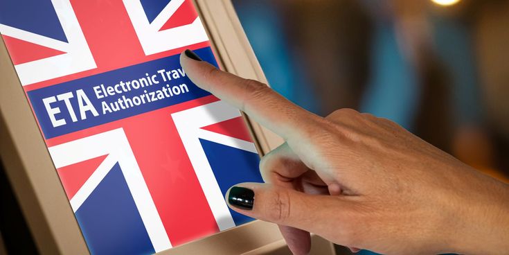 Beantragung auf einem Bildschirm: die elektronische Reisegenehmigung ETA für Reisen nach Großbritannien