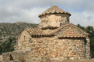 Panagia Ekatontapyliani Byzantinische Steinkirche