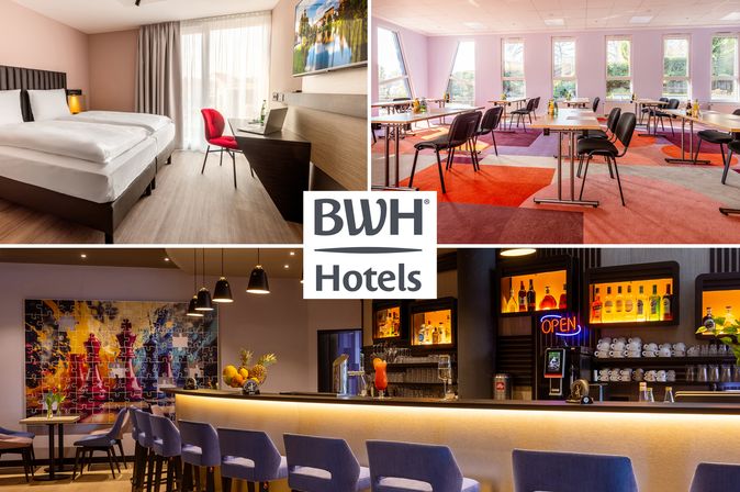 Collage aus Bildern der BWH Hotels