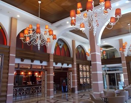 Lobby im Hotel Club Mega Saray