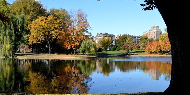 Boston Common, großer Park zentral in Boston