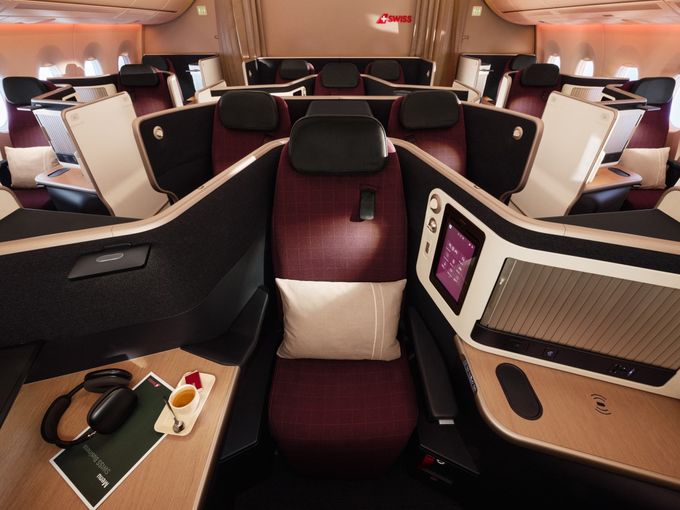 Kabine SWISS Senses - Extra Space Seat in der Business Class