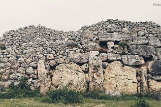 Malta Steinmauer