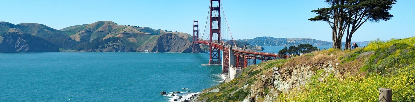 Golden Gate Bridge: Brücke in San Francisco