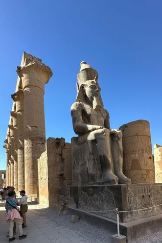 Tempel bei Luxor in Ägypten