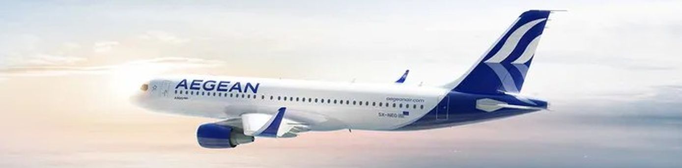 AEGEAN Airlines Flugzeug – Geschäftsreisen nach Griechenland mit WLAN und Direktverbindungen
