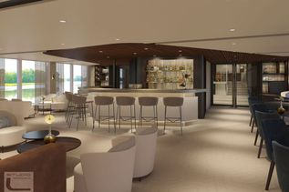 Panorama-Bar vom Schiff AMADEUS Cara der Reederei Lüftner Cruises