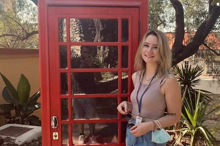 Annika Buße auf Reise mit MS VASCO DA GAMA