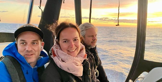 Workation auf dem Katamaran Teamspirit © Sylvie Konzack