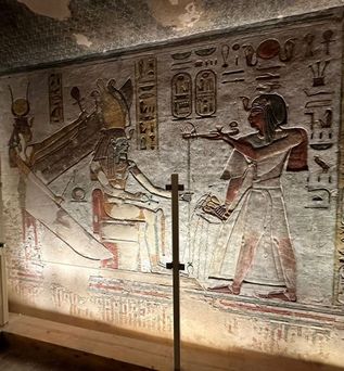 Tempel bei Luxor in Ägypten