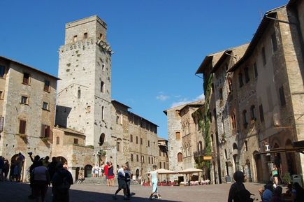 Altstadt in San Gimignano